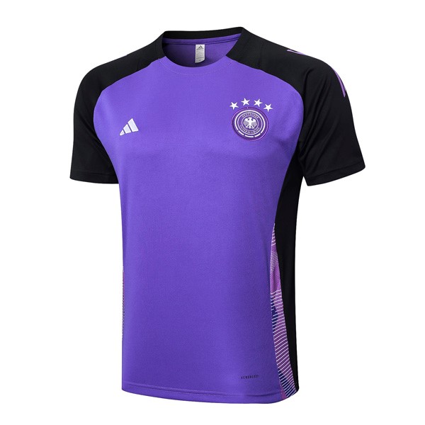 Camiseta Entrenamiento Alemania 2024 2025 Purpura Negro